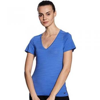 Reebok TS AC Athletic tee Camisa, Mujer, blubla, L