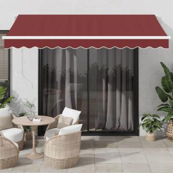 Toldo retráctil automático con luces LED Bordò 350x250 cm