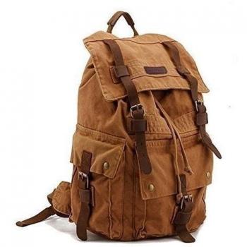 Koolertron - Mochila Multi-Función Vintage de Canvas para hacer Montañismo