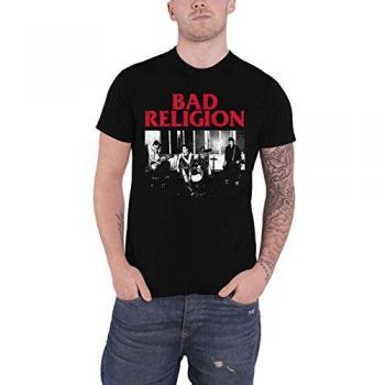 Bad Religion Live 1980 Official Men's T-Shirt - Black - S to XXL - 100% Cotton