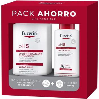 Eucerin Rutina Ultraligera Loción 1 Litro + Gel Baño 200 Ml