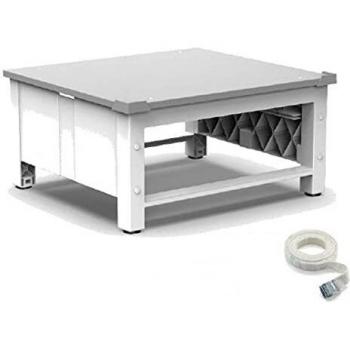Base Elevadora Meliconi Space Bridge de 30 cm para Lavadoras y Secadoras Color Blanco
