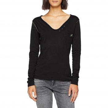 Kaporal Tanio, Top de Manga Larga para Mujer, Gris