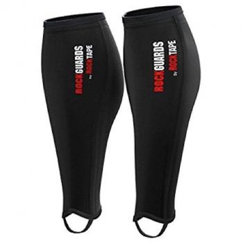 Rock Tape Rock Guards – Espinilleras, unisex, color negro, tamaño small