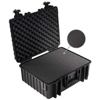 B&W outdoor.cases type 6000 with pre-cut foam