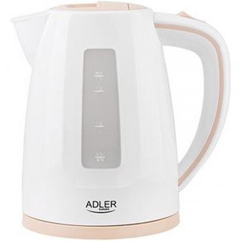 Adler AD 1264 Hervidor de Agua Eléctrico 1,7 L 2200 W Blanco