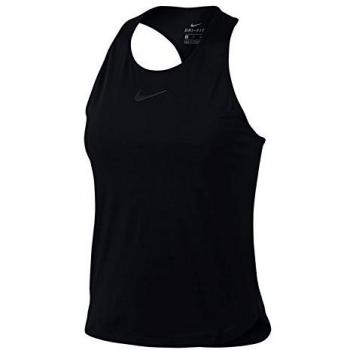 Nike aa1199 – 010 Camiseta de Tirantes para Mujer, Mujer, AA1199-010, Negro/Negro, FR : L