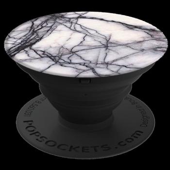 Soporte Pasivo PopSockets Mármol Blanco para Teléfonos Móviles y Lectores de Libros Electrónicos
