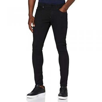 G-Star Raw Men's Revend Skinny Fit Jeans in Pitch Black, Size 29W/32L