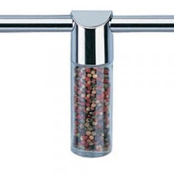 Tescoma JGO 3 ESPECIEROS Vidrio C/Tapa Metal Monti, Multicolor