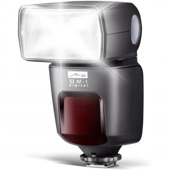 Metz Mecablitz 52 AF-1 Digital - Flash con Zapata para Nikon, Negro