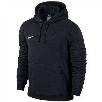 Nike Team Club Hoody - Sudadera para hombre, color negro / blanco