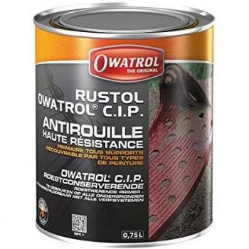 Imprimación Anticorrosión Alta Resistencia Rustol C.I.P. Owatrol 0,75 L