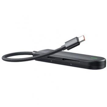 Mcdodo Hub USB-C 5 en 1 con 3 puertos USB 2.0, 1 puerto USB 3.0 y lector de tarjetas SD/TF