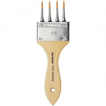 Da Vinci dentada Golden sintético fibra cepillo serie 11543 N ° 60
