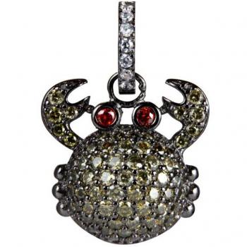 Colgante Lancaster Mujer JLA-PEN-CRAB-3 Plata de Ley
