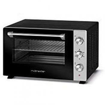 Horno Multifunción Compacto Riviera & Bar QFR600 - 60L, 2200W, Negro/Inox
