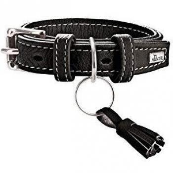HUNTER Cannes - Collar para Perro, Piel de napa Suave, Elegante, 40