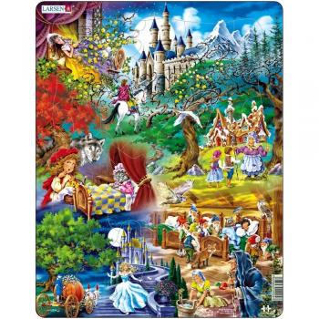 Puzzle Larsen - Cuentos de Hadas de los Hermanos Grimm - 33 piezas
