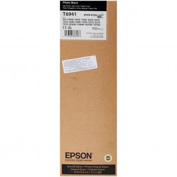 Epson T6941 700 ml UltraChrome XD Original Ink Cartridge - Photo Black