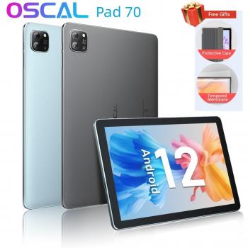 Tableta Oscal Pad 70 4GB 128GB con pantalla HD de 10.1 pulgadas y batería de 6580mAh
