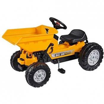 BIG Jim Dumper Outdoor Ride-On Toy Tractor - Weather-Resistant, Adjustable Seat, Suitable for Kids 3+