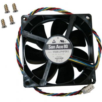 Ventilador de Caja Supermicro 80mm, Negro, para PC