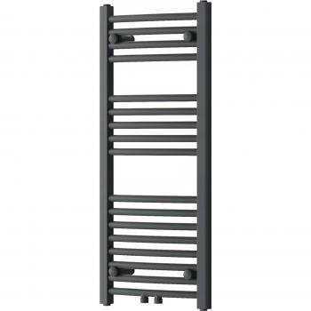 Radiador secatoallas eléctrico de 312W, 90x40x4,4cm, color gris