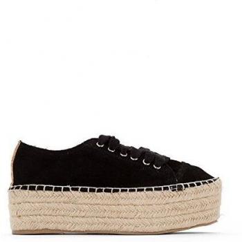 Coolway Tango, Sandalias con cua Tipo Alpargatas Mujer, Negro, 41 EU