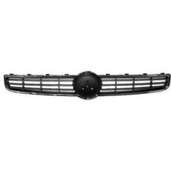 Rejilla Delantera Van Wezel 1629510 para Fiat Bravo desde 2007, Grille de Radiador Negra