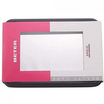 Reinforced Square Mirror with Stand 14x19cm