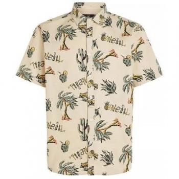 Camisa O'Neill Mix & Match Beach Beige Venice Beach Hombre
