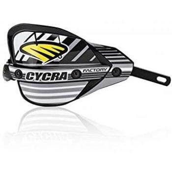 Cycra Paramanos Probend Factory Edition - Protectores de manos para motocross, sin anclajes, color negro