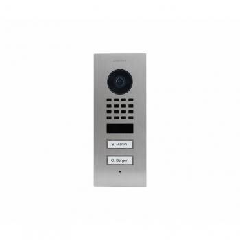 Estación de Videoportero IP DoorBird D1102V Incrustado, Acero Inoxidable V2A, 2 Botones de Llamada