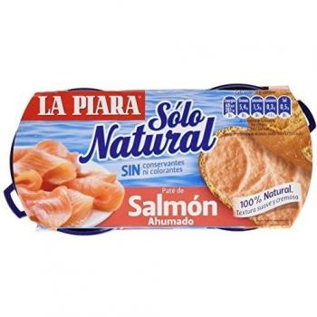 La Piara Paquete de 2 Paté Salmon Solo, 154g