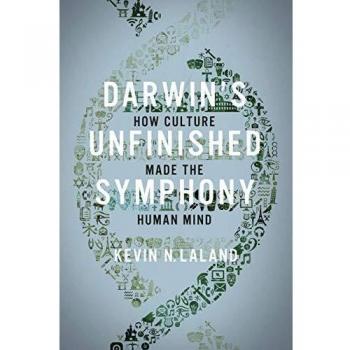 Darwin's Unfinished Symphony by Kevin N. Lala and Princeton University Press, featuring a hardcover format, 256 pages, ISBN 9780691211373, published in November 2020, focusing on the evolutionary theory of Charles Darwin with