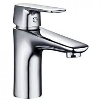 Set de Baño ROUSSEAU - Incluye grifo monomando para lavabo Dunedin, aireador reductor de caudal, dimensiones 161 mm (alto) x 117 mm (salida), acabado en cromo