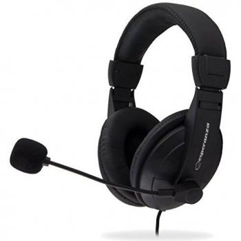 Auriculares Estéreo Esperanza EH103 con Micrófono y Control de Volumen