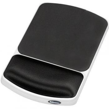 Fellowes Gel Mouse Pad with Wrist Rest Gray 91741 Pack Of 4