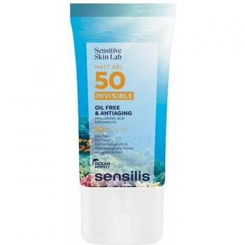 Sensilis Matt Gel Invisible Sunscreen SPF 50, 40 ml