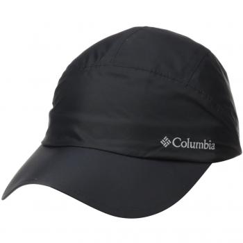 Columbia Water Tight Gorra Impermeable, Unisex, Negro, Talla única Ajustable