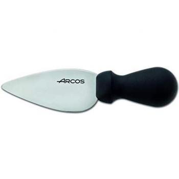 Arcos Utensilios Profesionales, Cuchillo Parmesano, Hoja de Acero Inoxidable 110 mm, Mango de Polipropileno Color Negro