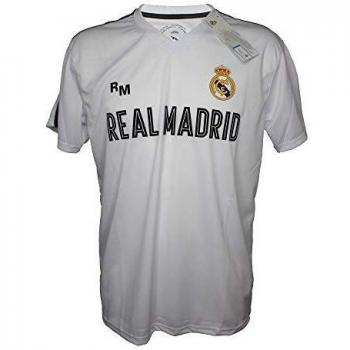 Camiseta Attack Infantil Real Madrid Producto Oficial Blanco - Primera Equipacion