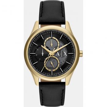 Reloj de hombre Armani Exchange AX1876 multifunción de piel negro Mod. Dante