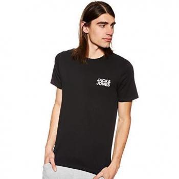 Jack & Jones Slim Fit Black Corp Logo T-Shirt