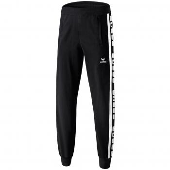 Erima Sweat 5-Cubes - Pantalones deportivos para hombre, color negro, talla 128 cm