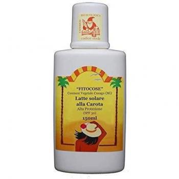 Leche Solar de Zanahoria Fitocose SPF 30, 150 ml