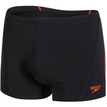 Speedo para hombre Essential Splice – Bañador tipo bóxer para hombre, Negro