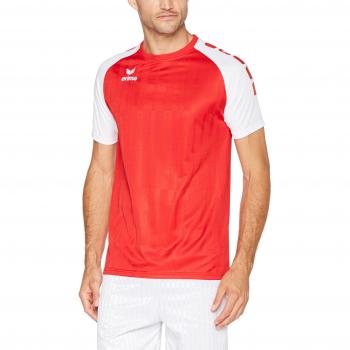 Erima Tanaro 2.0 – Camiseta, hombre, Tanaro 2.0, rojo / blanco, medium