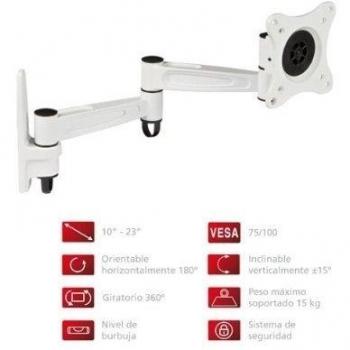 Fonestar STV-649B - Soporte TV orientable brazo articulado